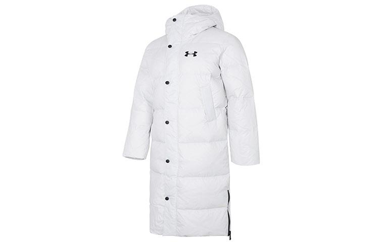 Under Armour Down Jackets Women s White Hooded Moderate Other 1375454-100 XL
