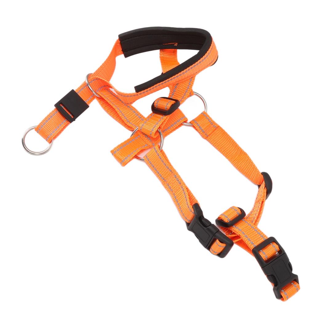 Dog Head Collar Breathable Dog Head Harness Dog Mouth Cover with Adjustable Strap for Outdoor