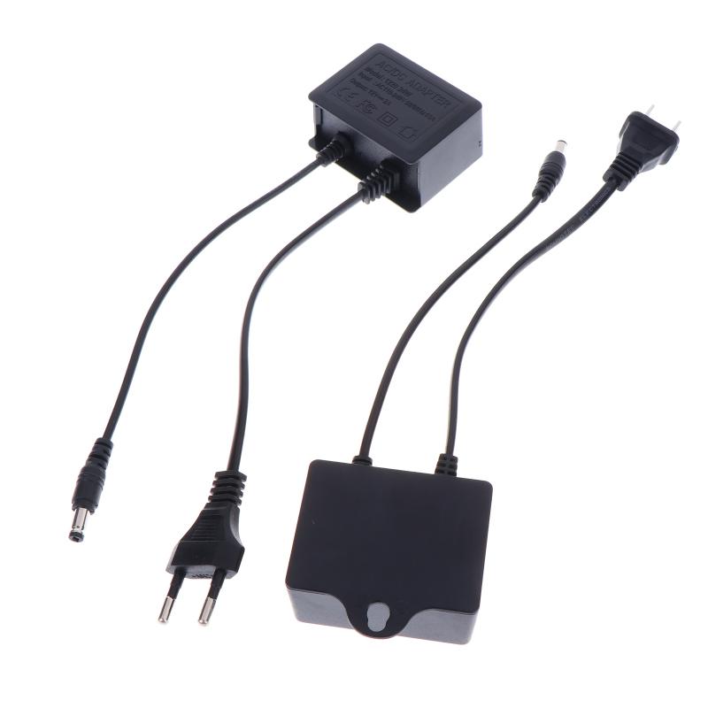 Alimentatore DC12V 2A Spina EU/US/AU/UK Impermeabile per Esterno Caricabatterie per Telecamera di Sorveglianza di Sicurezza CCTV NVR DVR Router Ingresso