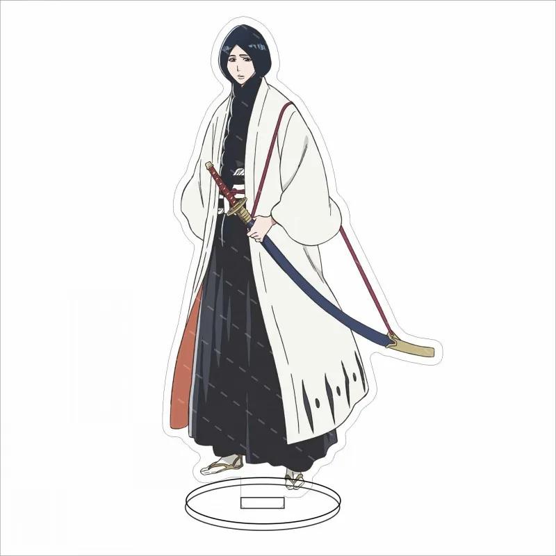 JP Anime Bleach Thousand-Year Blood War Arc Kurosaki Ichigo Ishida Uryuu Acrylic Figure Standing Model Tetsuya Fans Gift