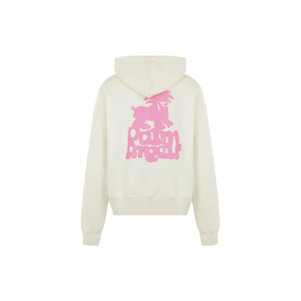 Palm Angels Leon logo-print hoodie PMBB058E23FLE0045432