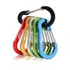 6 Pieces 12 Pieces Outside Camping Multi-tool Carabiner Steel Small Carabiner Clip Fishing Accessories High Quality Practical Daily Use