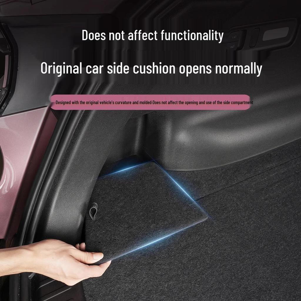 Xiaomi YU7 Trunk Side Protector Mat for Car Interior Modification
