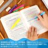 of Highlighter large capacity for and the 6-Pack 6-Color Pens Water-based, quick-drying, bleed-resistant, marking, underlining, coloring,