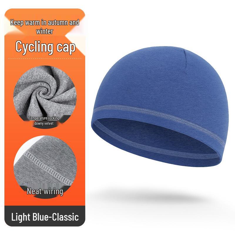 Windproof Winter Cycling Beanie: Warm Ear-Covering Hat for Motorcycling, Running & Sports