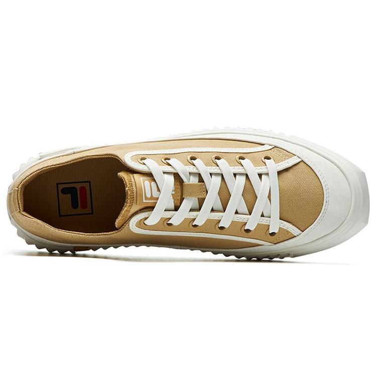 New FILA Gear Low Top Skateboard Shoes Women's Brown F12W124342FLT