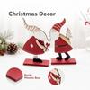 Christmas Figurine, Tabletop Ornament for Holiday Decor