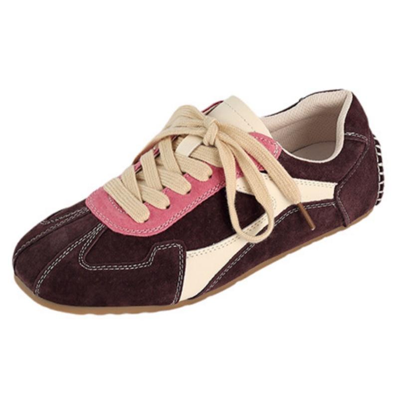 

Модная Новая Универсальная Женская Обувь Модный Темперамент Женская Повседневная Обувь Классические Немецкие Тренировочные Кроссовки Противоскользящие Простые Одинарные Туфли 35 фиолетовый