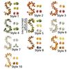 DIY Craft Artificial Maple Leaf Garland Hanging Vine Fall Foliage Garland  Indoor Winding Decor
