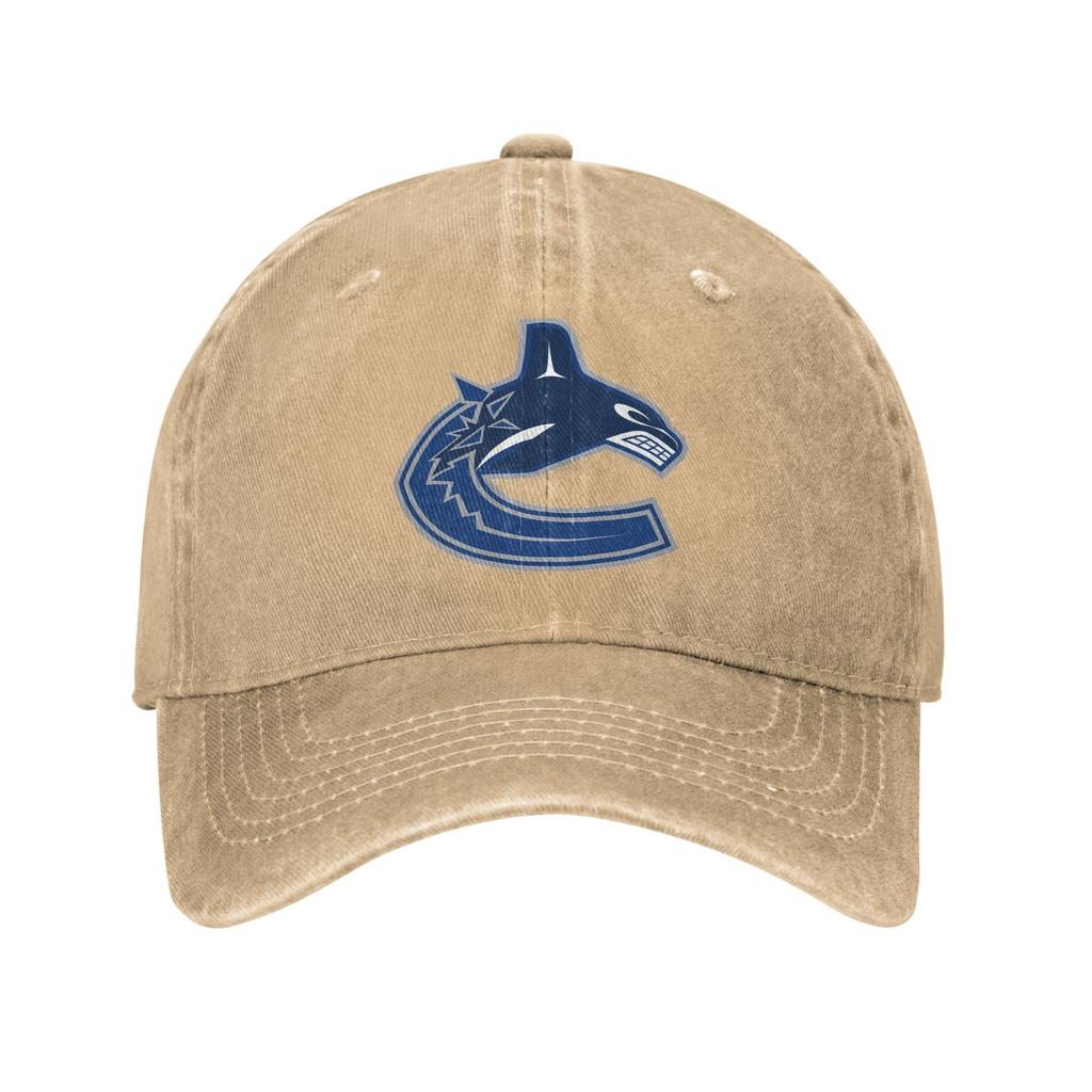Cappellini da Baseball Unisex Anguilla Hockey Merchandising Vancouver Canucks Cappellini da Baseball in Denim per Esterno Cappellino Hip Hop Casquette