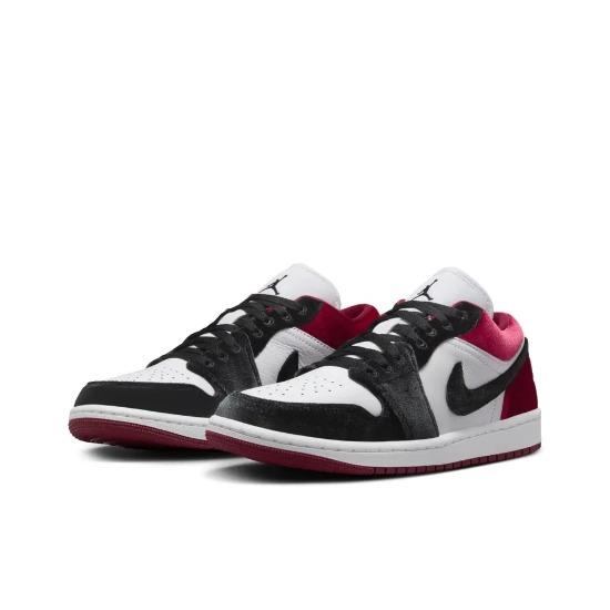 Jordan Air Jordan 1 LOW SE “Velvet/Black/Gym Red” FZ3242-001 Women's Sizes