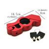 Motorcycle Handlebar Lock Handlebar Brake Handle Solid Lock Imitating Steal Lock Pull Rod ATV Dirt Street Bikes Anti Theft
