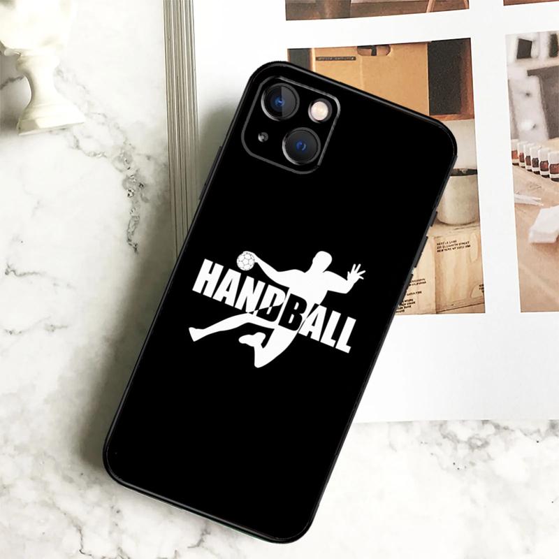 Handball Sport Handyhülle Für iPhone 17 16 15 14 12 11 13 Pro Max Plus 12 13 Mini 16e 17 Air Cover Hülle