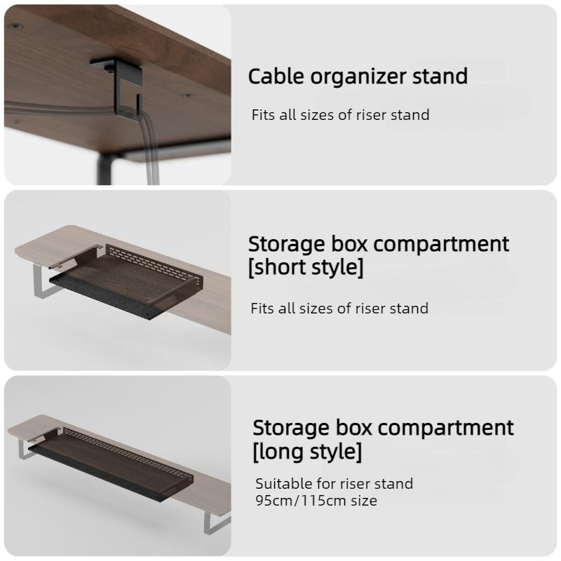 Modular Monitor Stand Accessories Laptop Phone Tablet Organizer Holder Headphone Watch Charger Bracket Monitors Storage Supplies