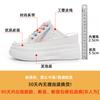 Baotou Half Slippers Women Wear Mesh, Breathable Thick-soled Sports and Leisure Shoes, Small White Shoes Women's Foam Soles Are Light and Comfortable