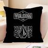 Logo Pillow Case Fashion Square Pillowcase Bedroom Sofa Room Ins V-Volcom Decoration Leisure
