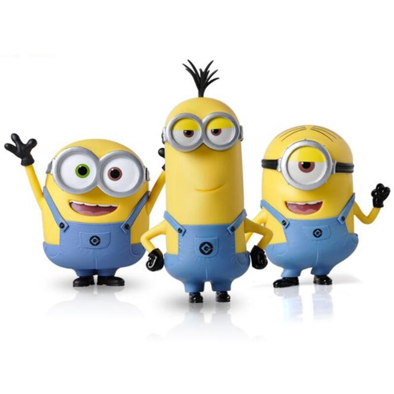 Minions Toy Cartoon Despicable Miniones Miniature Figurines Anime Action Model Collection Model Toys for Children Gifts