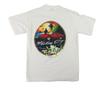VTG 80s US XS Magnum P.I. Hawaii Universal Studios Television Show T Shirt White