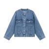 Deesha Girls' Casual Denim Jacket - Autumn 2025 Collection