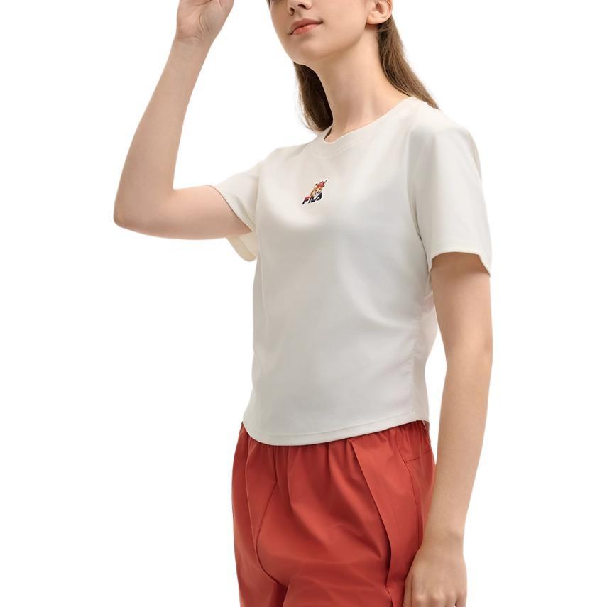 FILA Lifestyle T Shirt Women's Cloud White F11W529120FWT