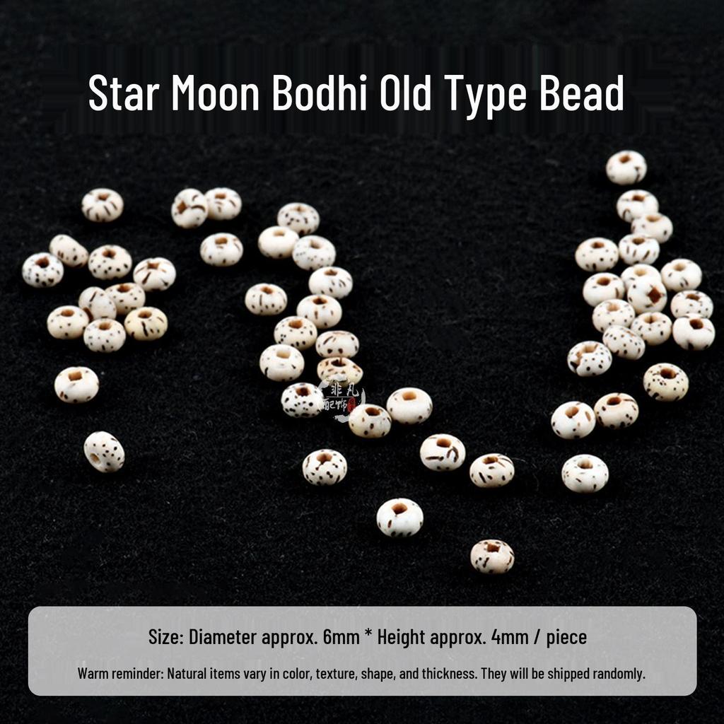 Bodhi Star Moon Beads - High-Density Handmade DIY Bracelets & Necklaces