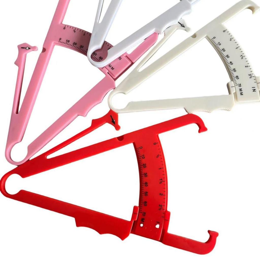 Double Scale Skinfold Fat Caliper
