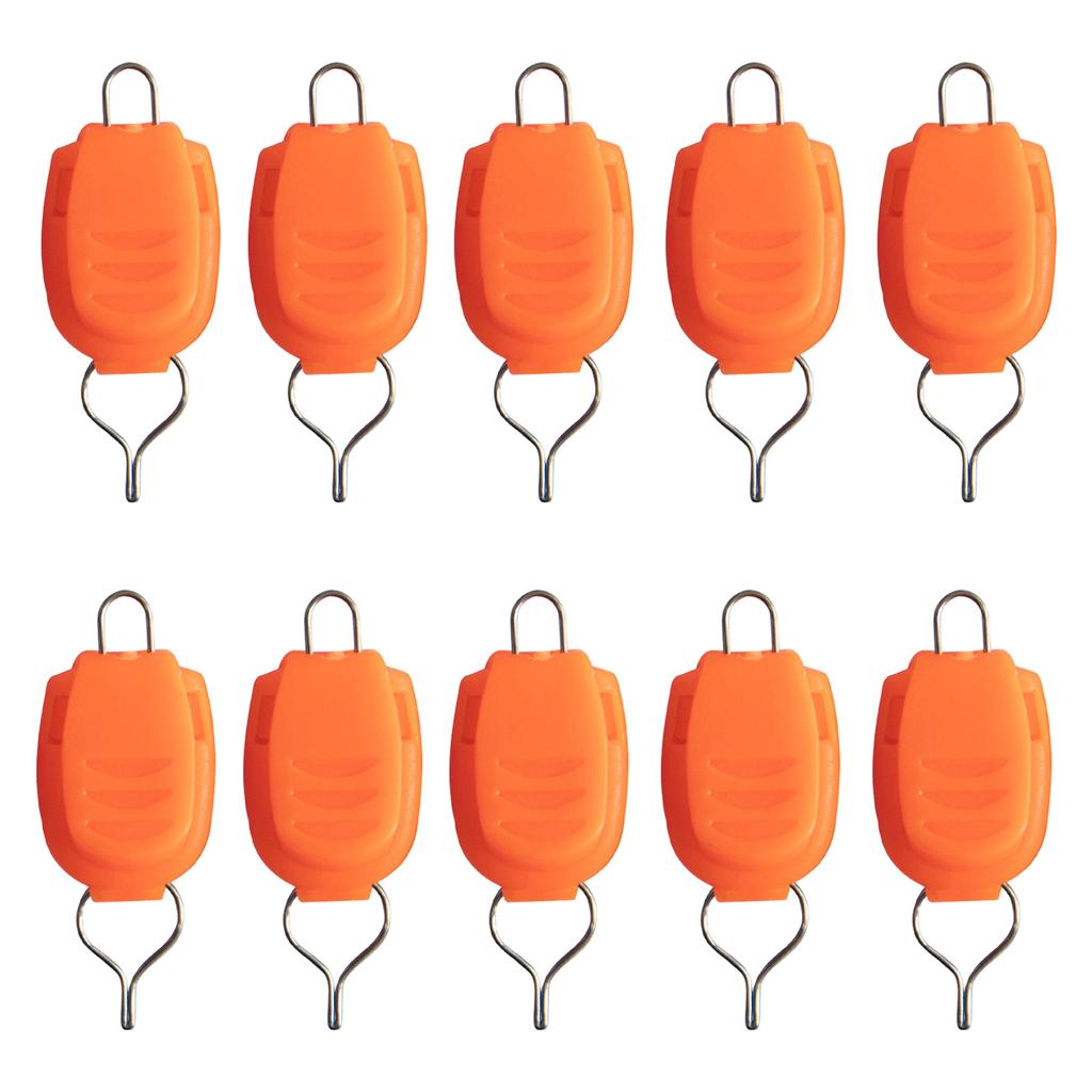 10Pcs Baitcasting Reel Fishing Line Holder Buckle Clip Portable Fishing Line Stopper Fishing Accessories Enduring