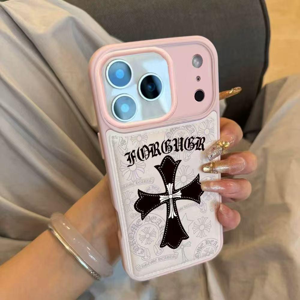 

White Pink Graffiti Soft Shell for Apple 17 Pro Max, Drop-proof for 14, 15, 16, 13P iPhone 17 Pro