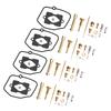 4 Set Carburetor Rebuild Repair Kit Fit for Yamaha TZR250R (3XV) 1989-1990