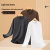 JEEP SPIRIT Men's Double-Sided Fleece Half-Zip Base Layer Long Sleeve T-Shirt
