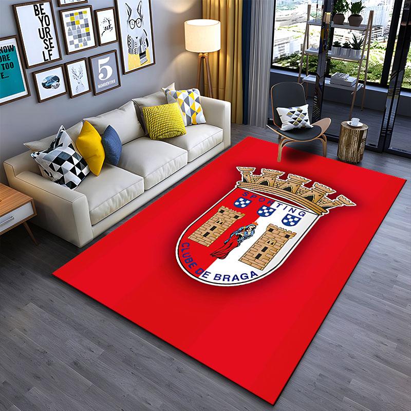 Sporting Clube De Braga Logo Suitable As a Non-slip Mat for the Living Room or Bedroom Sofa