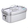 Bento Box 2 Compartment Snack Divided Food Storage Containers for Hiking