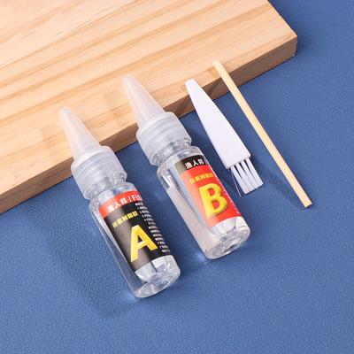2Pcs Fishing Rod Glue Fishing Rod Adhesive Epoxy Resin Ab Glue Transparent Glue For Twine Fishing Rod Repair Glue Fishing Tackle