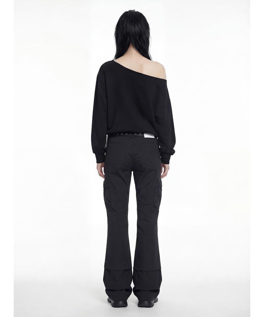 Depeugameoncheu Flare Cargo Pants [2Color]