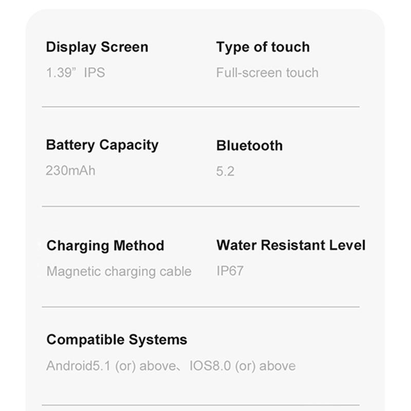LIGE Nowy inteligentny zegarek Bransoletka sportowa na świeżym powietrzu Fitness Połączenie Bluetooth Zarządzanie zdrowiem Inteligentna bransoletka dla systemu Android IOS