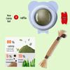 Catnip Wall Ball: Self-Entertainment Toy for Cats, Molar Teaser, Ready-to-Eat, Relieves Boredom