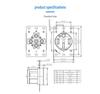 High Power Embedded NEMA14-50 US Standard Industrial Socket with Leakage Protection