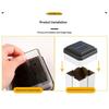 1Pcs Ip65 Waterproof Solar Fence Lamp Solar Led Light Post Cap Lights Led Fence Lighting Fence Warm White Home Garden Decoration
