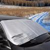 Auto-Windschutzscheiben-Abdeckung, vordere Abdeckung, Anti-Schnee-Frost-Eis-Schild, Staubschutz, Hitze-Sonnenmatte, Auto-Fenster-Bildschirm, Frost, große Schneedecke