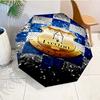 Fc Crest Design Printed Automatic Umbrella, 8-Frame for Travel, camping, Casual Umbrella, Essential Gift for  for family and friends
