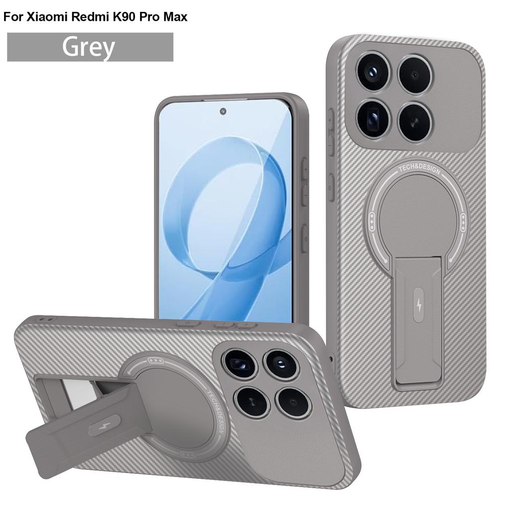 Luxury Kevlar Carbon Fiber for Magsafe Case for Xiaomi Poco F8 Pro F8 Ultra Magnetic Wireless Charging Holder Camera Protect Shockproof Bumper Cover