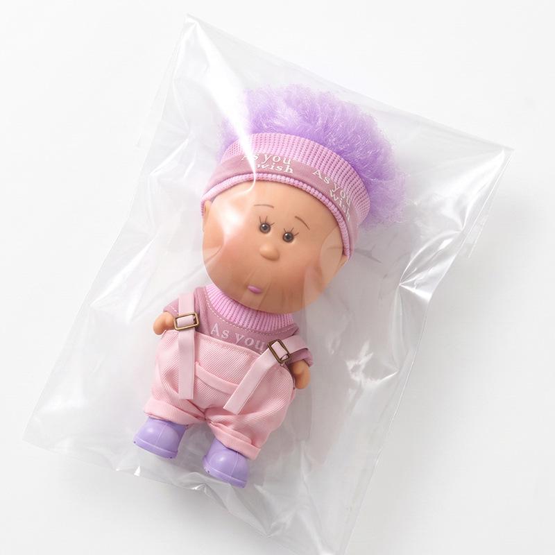 Spanish Potato Doll Mia 17cm Figure: Handmade Ornament Gift for Children's Day