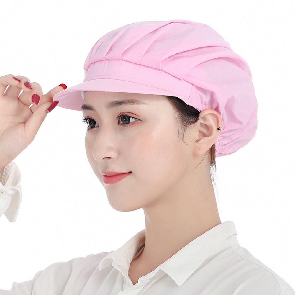 Adjustable Working Hat Anti-hair Loss Work Caps Hair Cover Caps Mesh Cloth Dust Proof Cap  Chefs