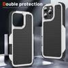 Luxury Military Hybrid Rugged Heavy-Duty Armor Shockproof Case for iPhone 15 14 Pro 11 12 13 Max Hard Plastic Frame Back Cover