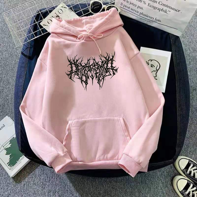 New Velvet Hoodie Sweatshirt Autumn and Winter Loose Couple Tops