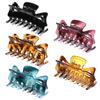 Women Girls Strong Hold Leopard Print Large Hairpins Hair Claw Clip Hair Clamps Barrette