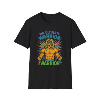 Koszulka Ultimate Warrior – Retro koszulka legendy WWE z wysokoenergetycznym designem