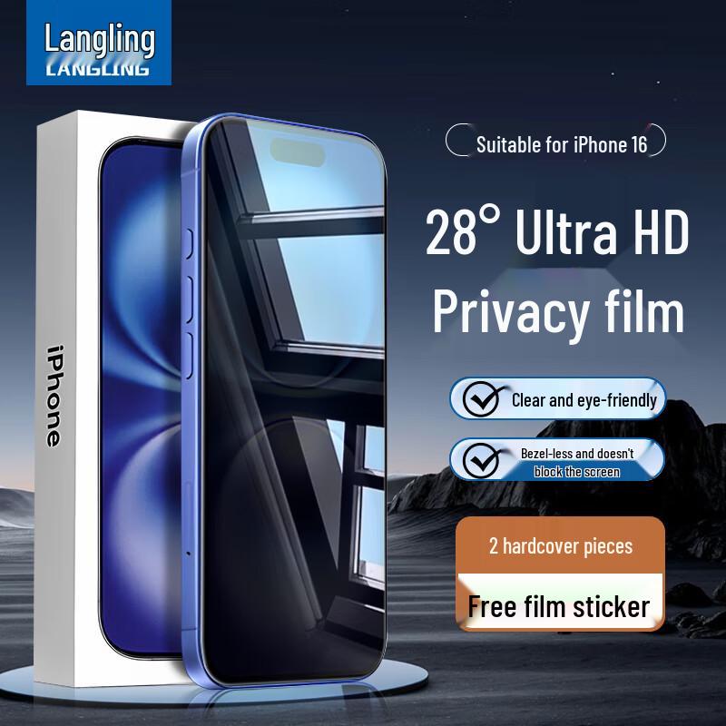 Langling Premium iPhone Screen & Lens Protectors