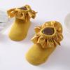 Baby Girl Socks Cotton Breathable Satin Ruffle Princess Knit Socks Children Ankle Short Socks Indoor Floor Socks