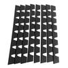 8pcs Universal Car Bumper Guard Anti-Scratch Kit Scrape Protector Skid Plate Car Front Lip Anti-collision Strip For Cars Trucks